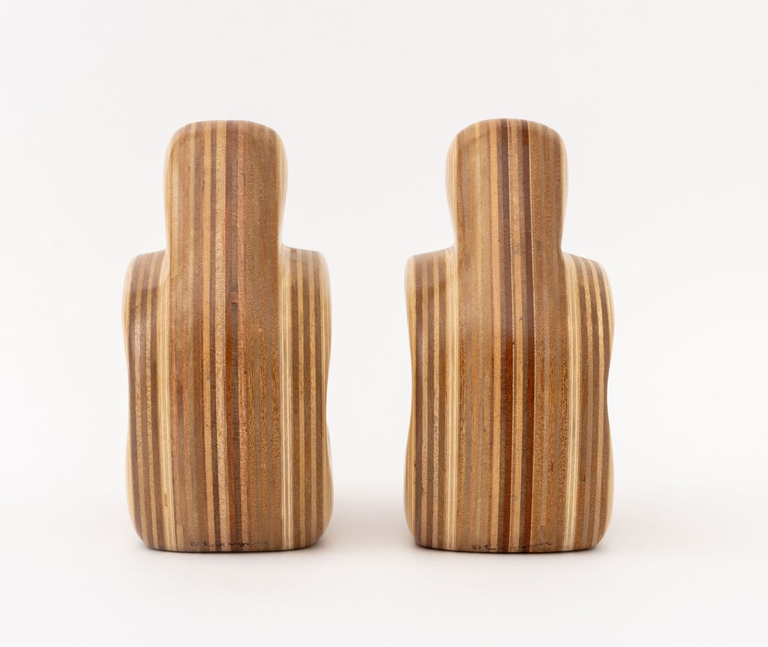Robert Hargrave Figurative Bookends, Pair - 7