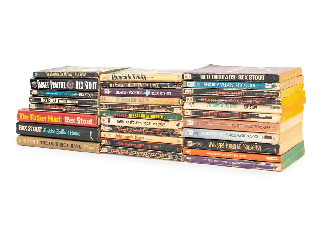 Rex Stout Books, 30 (1 of 8)