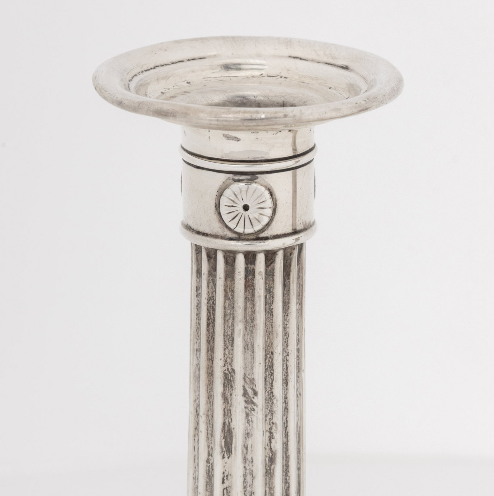 Gorham Sterling Silver Columnar Candlesticks, 4 - 4
