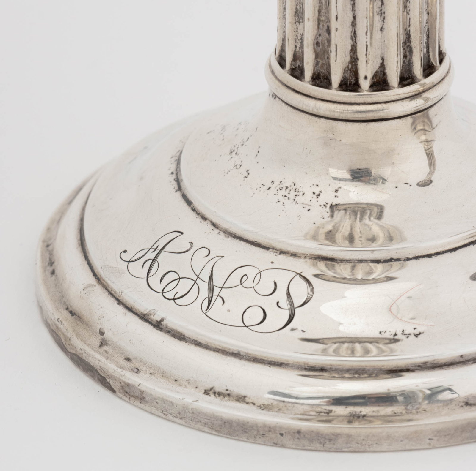 Gorham Sterling Silver Columnar Candlesticks, 4 - 5