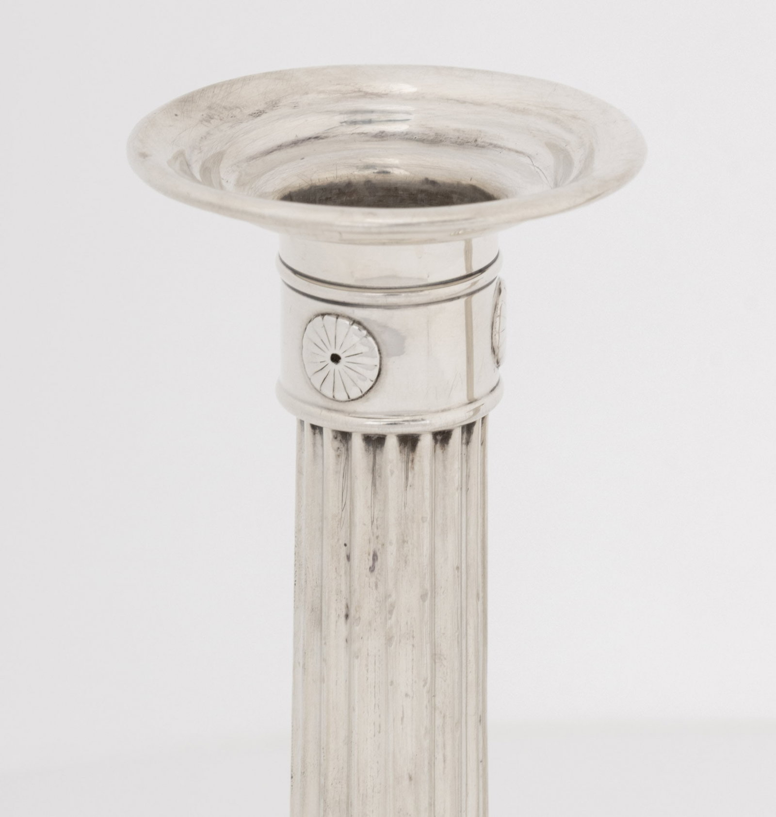 Gorham Sterling Silver Columnar Candlesticks, 4 - 9