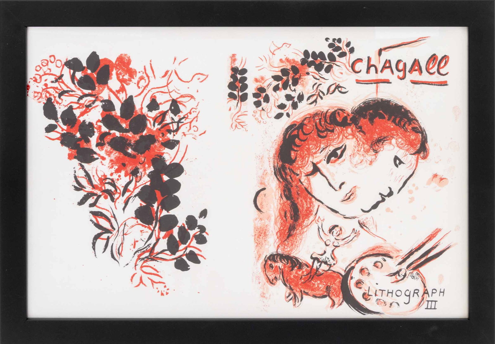 Marc Chagall "Lithograph III" Lithograph, 1969 (1 of 10)