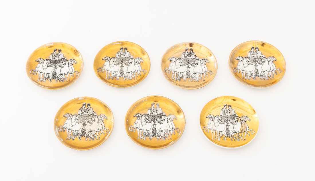 Fornasetti x Saks Roman Chariot Porcelain, 8 Pcs. - 2