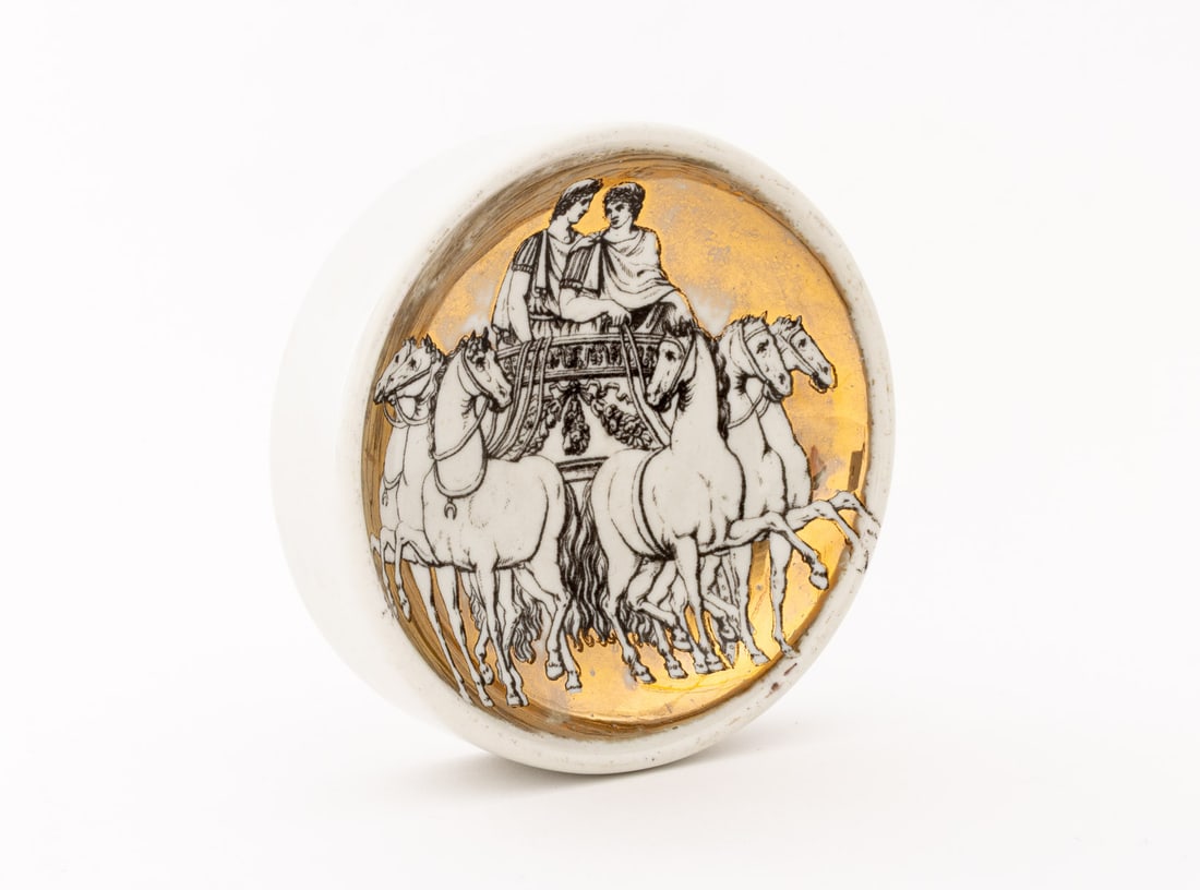 Fornasetti x Saks Roman Chariot Porcelain, 8 Pcs. - 7