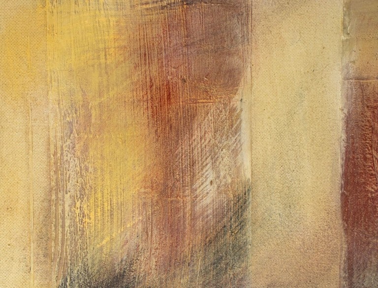 Large Found Object Abstract Mixed Media Panel - 4
