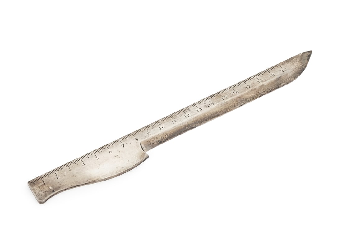 Hermes Silver Ruler and Letter Opener (1 of 7)
