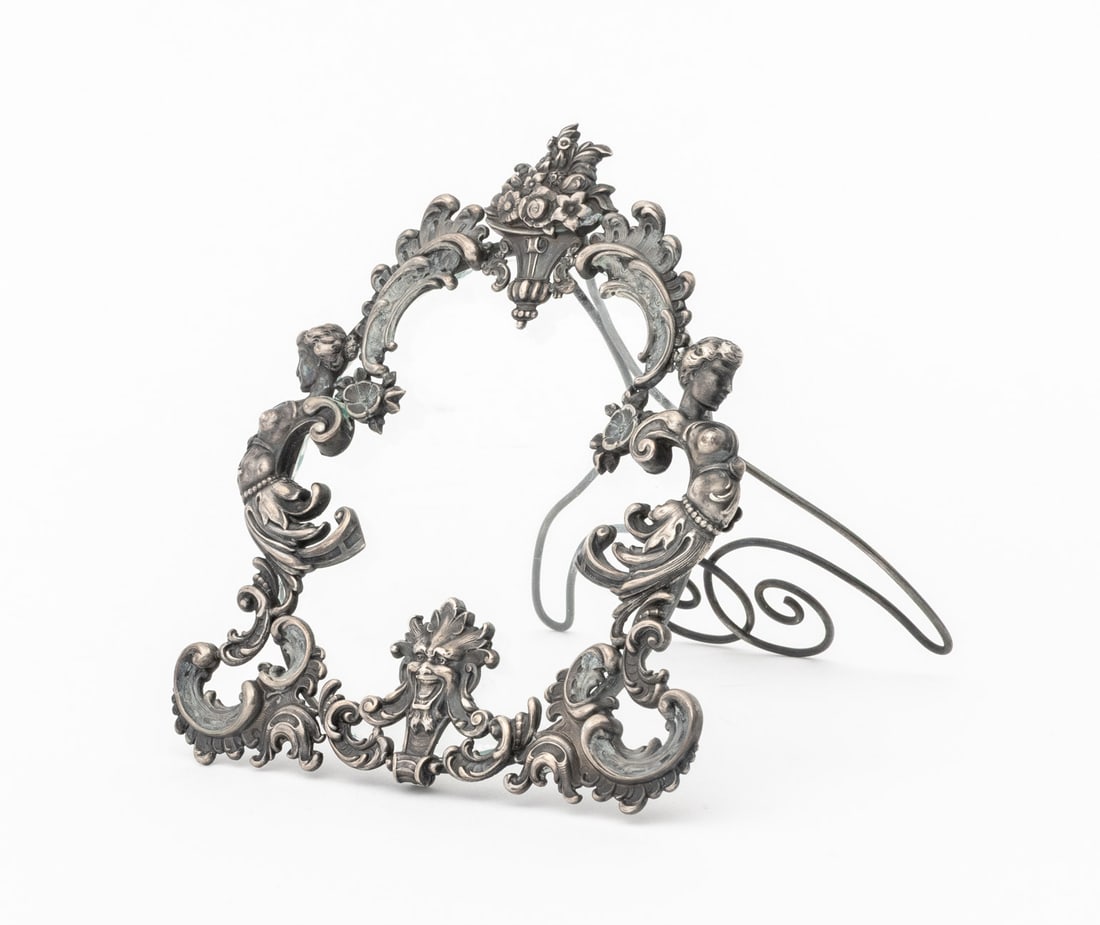 Rococo Style Silver Picture Frames, 4 - 4