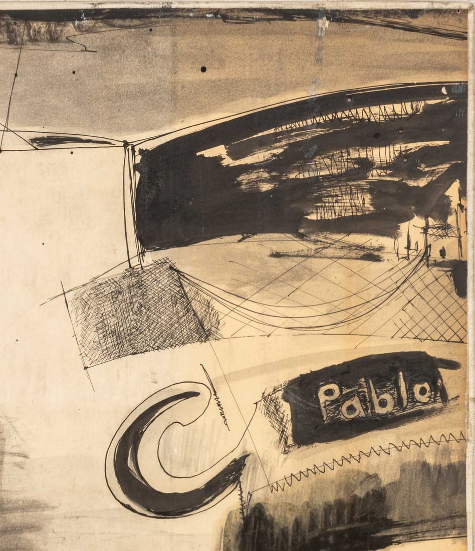 Agudelo Abstract Composition Assemblage, 1967 - 7