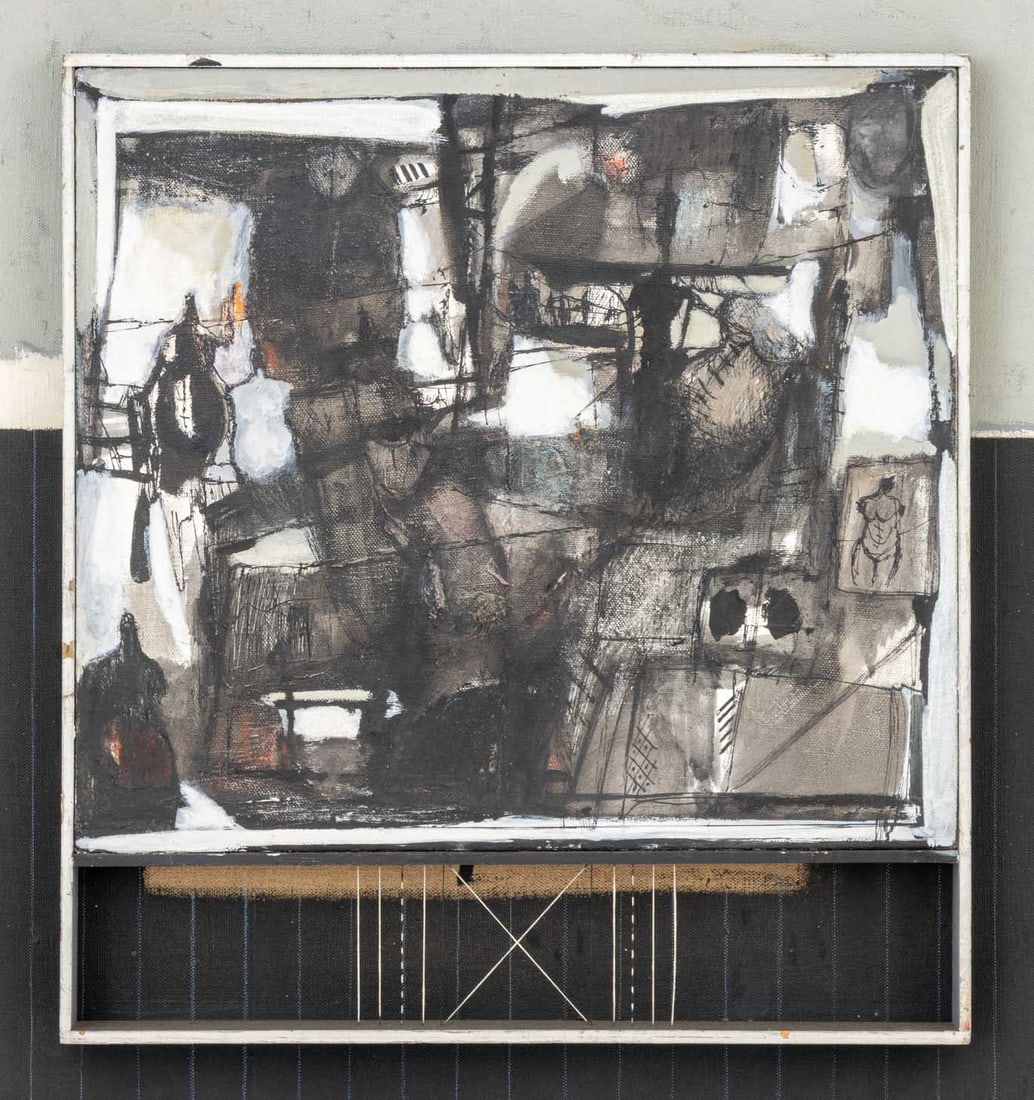 Agudelo Abstract Composition Assemblage, ca. 1960 - 2