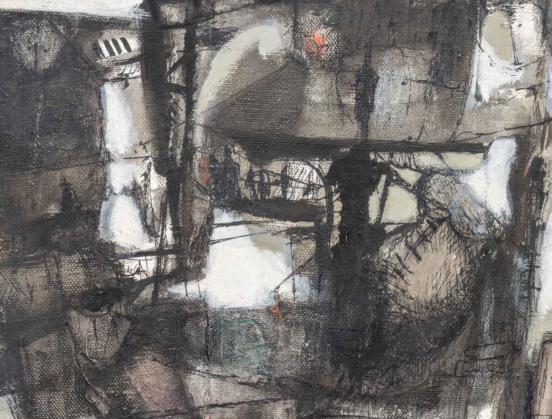 Agudelo Abstract Composition Assemblage, ca. 1960 - 7