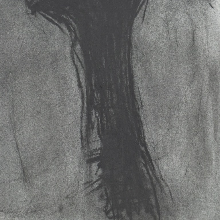 Robert O'Meara Abstract Composition Charcoals, 2 - 3