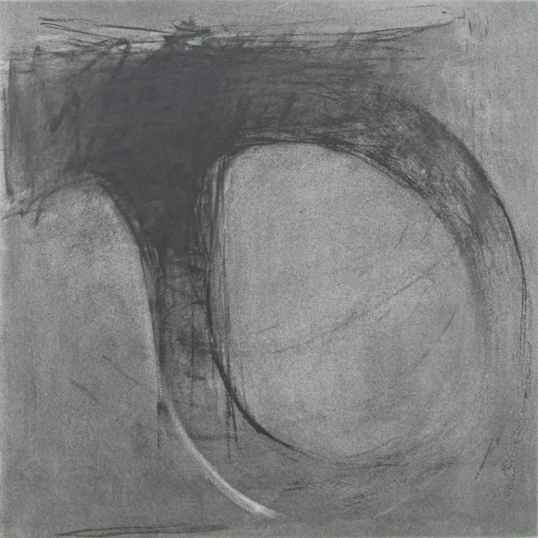 Robert O'Meara Abstract Composition Charcoals, 2 - 4