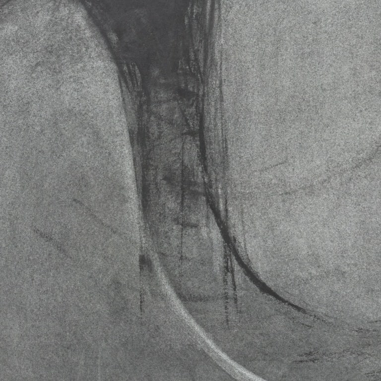 Robert O'Meara Abstract Composition Charcoals, 2 - 5