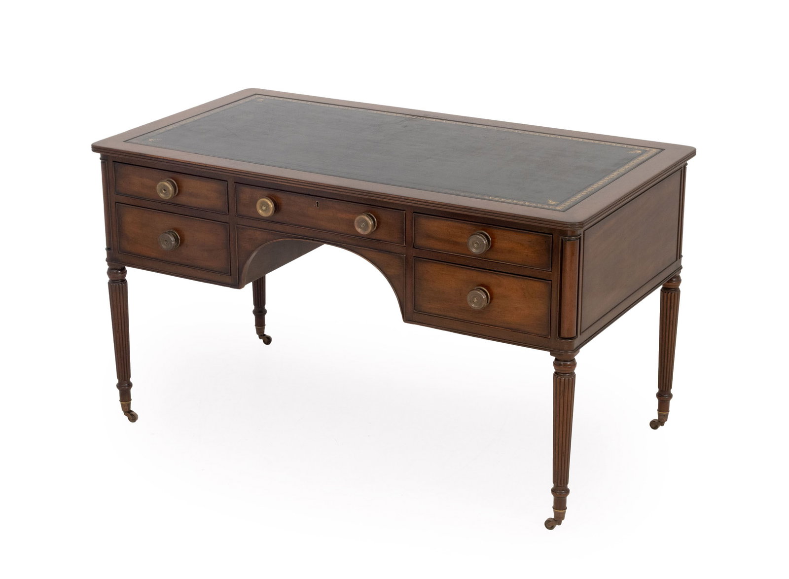 Kittinger Mahogany Kneehole Desk (1 of 12)