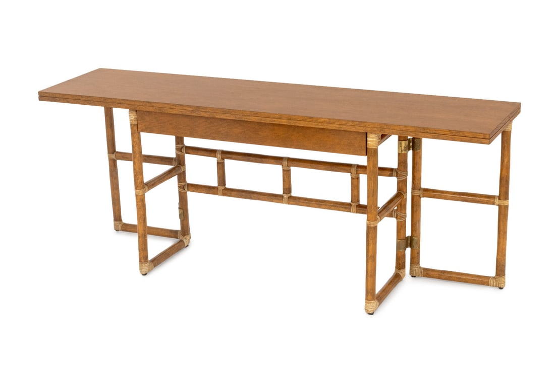 Lyda Levi x McGuire Company Gate Leg Console Table (1 of 11)