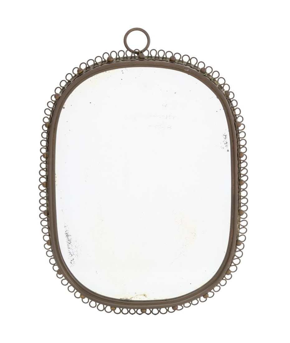 Josef Frank Brass Loop Framed Mirror (1 of 6)