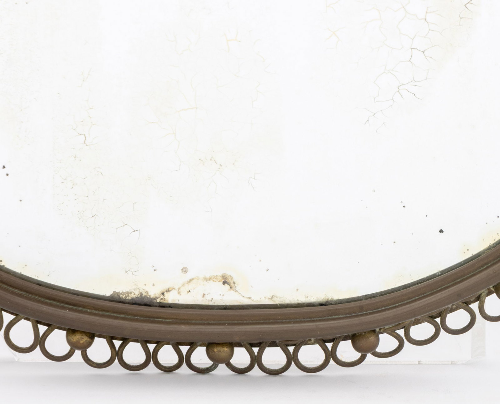 Josef Frank Brass Loop Framed Mirror - 3