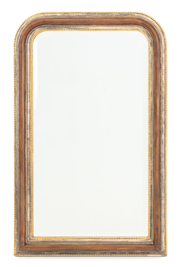 LaBarge Silvered & Giltwood Beveled Mirror (1 of 8)