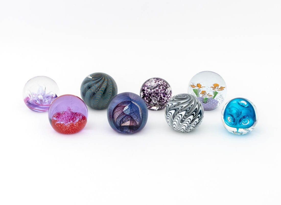 Scottish, Etc. Art Glass Paperweights, 8 - 2