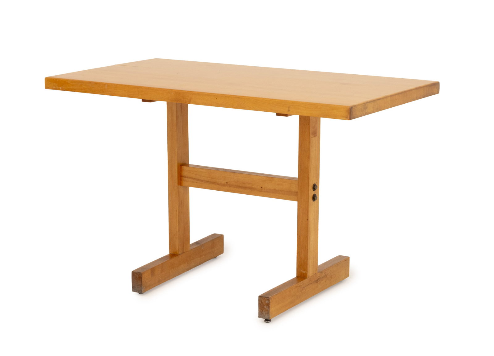 Modern Oak Blonde Wood Dining Table (1 of 6)