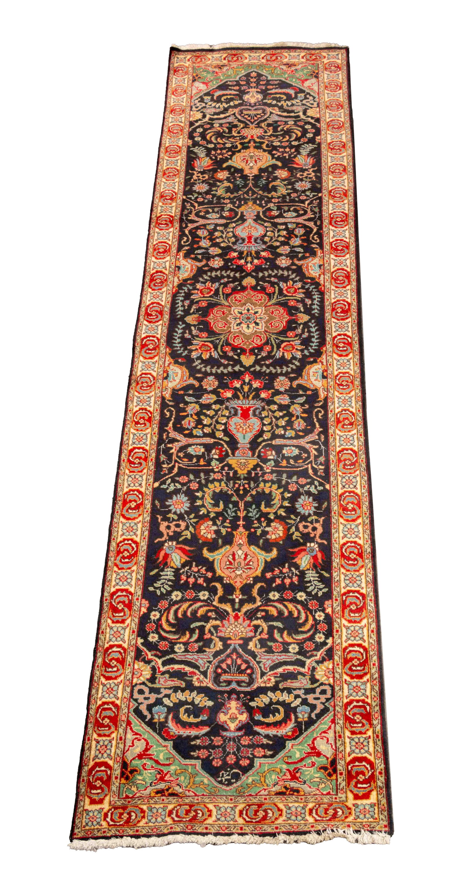 Persian Wool Runner, 13' 4" x 3' 1.5" (1 of 9)
