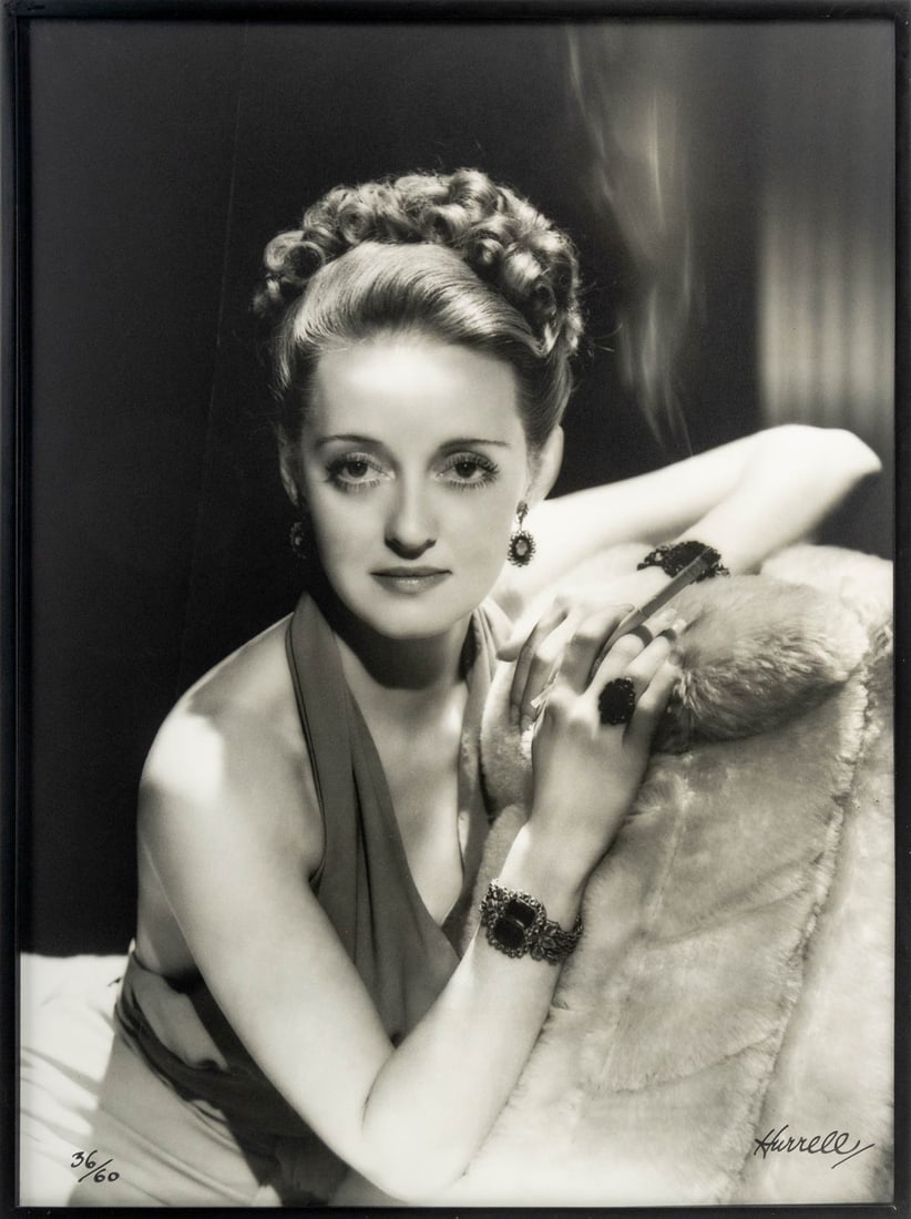 George Hurrell Bette Davis Gelatin Silver Print (1 of 8)