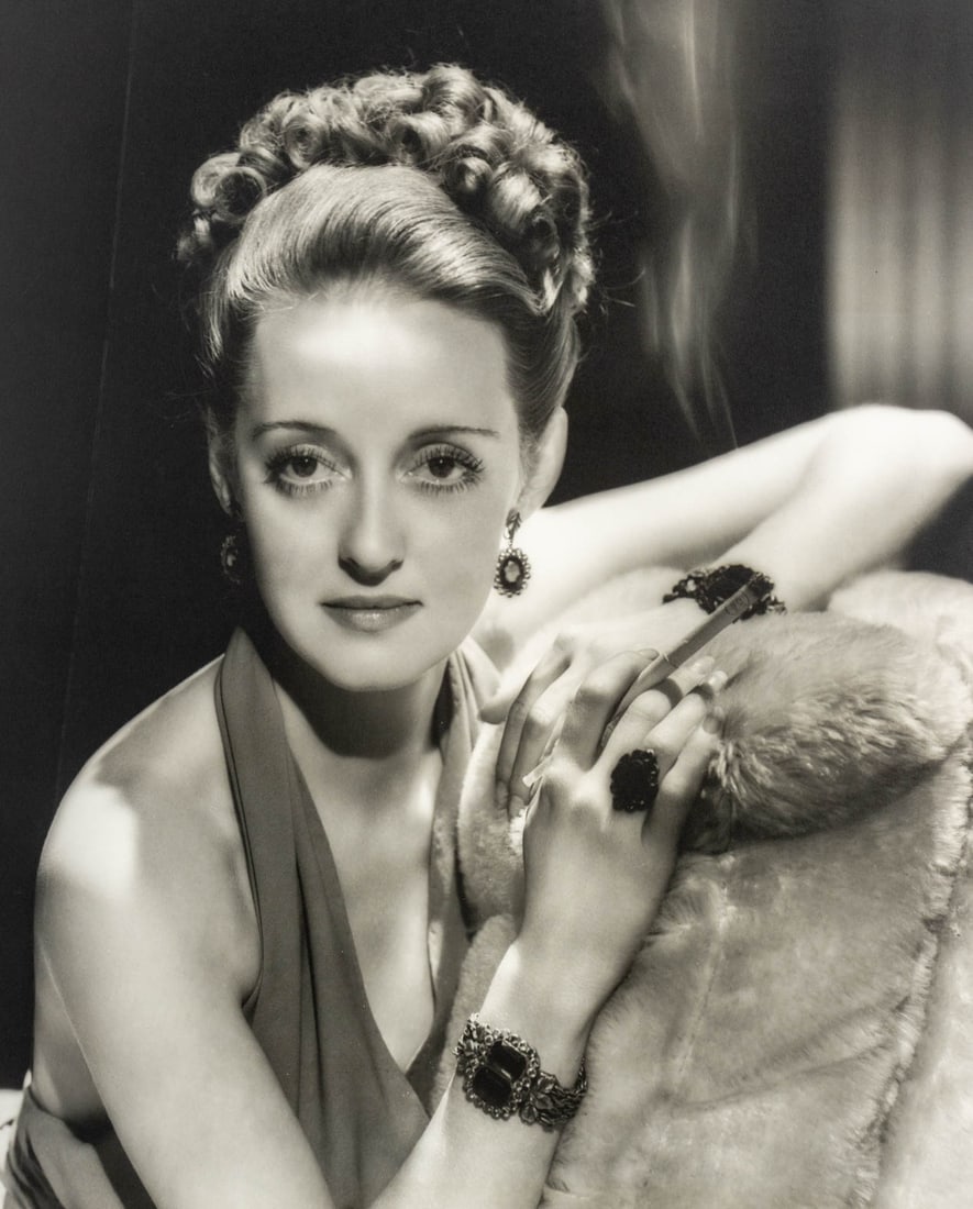 George Hurrell Bette Davis Gelatin Silver Print - 2