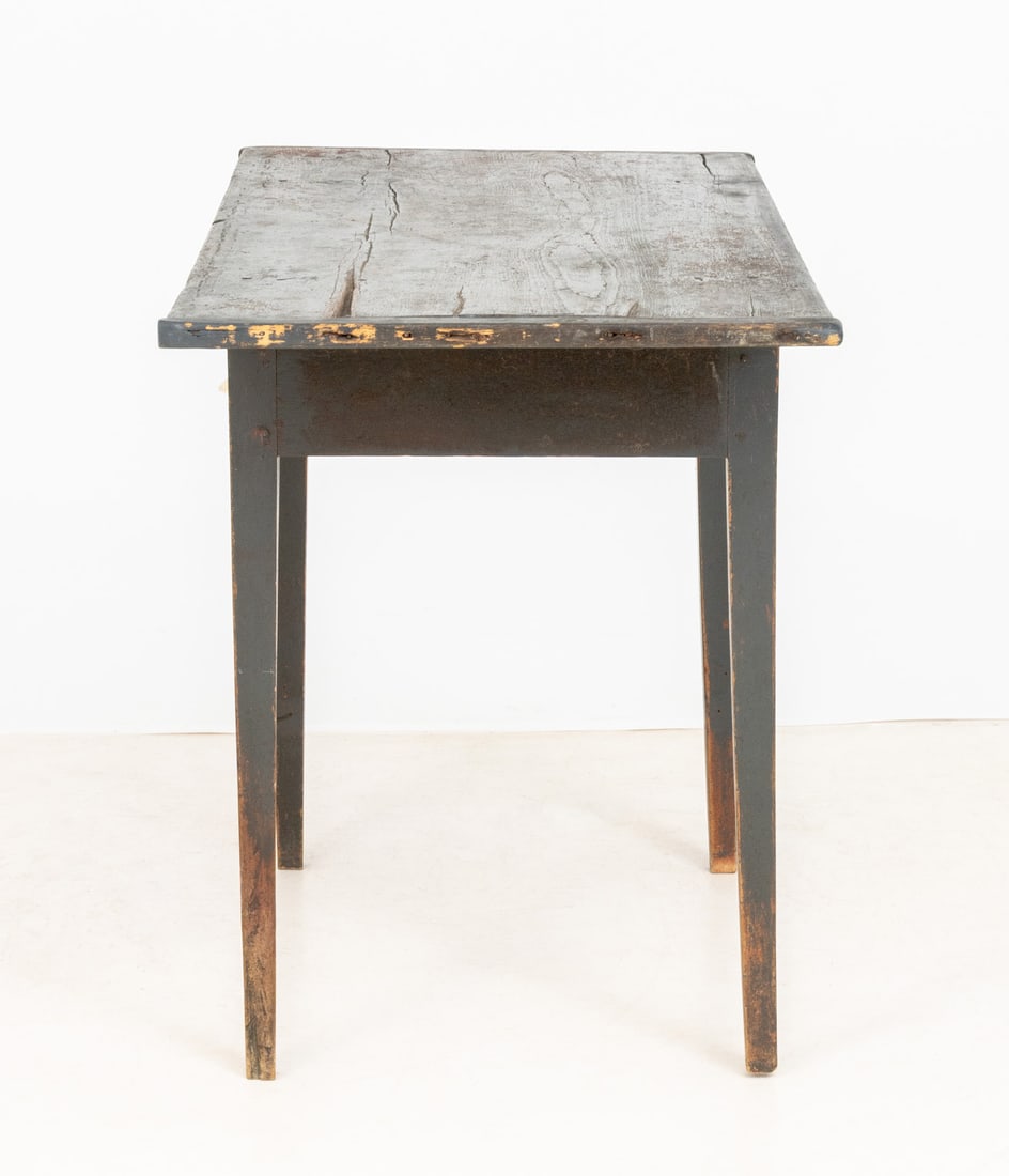 American Green Painted Pine Console Table - 6