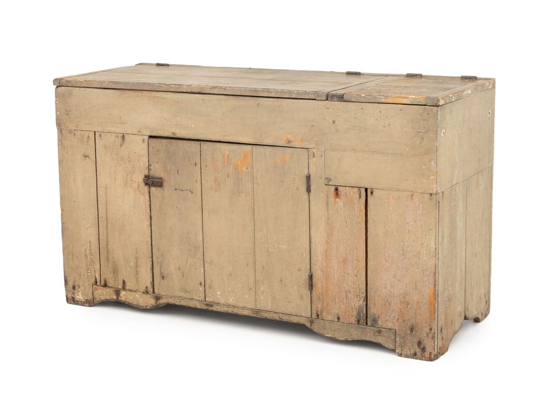 American Painted Pine Dry Sink (1 of 9)