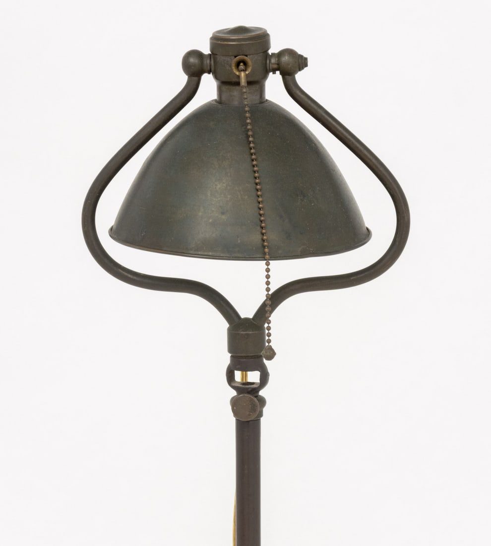 Arts and Crafts Wrought Iron Floor Lamp - 2