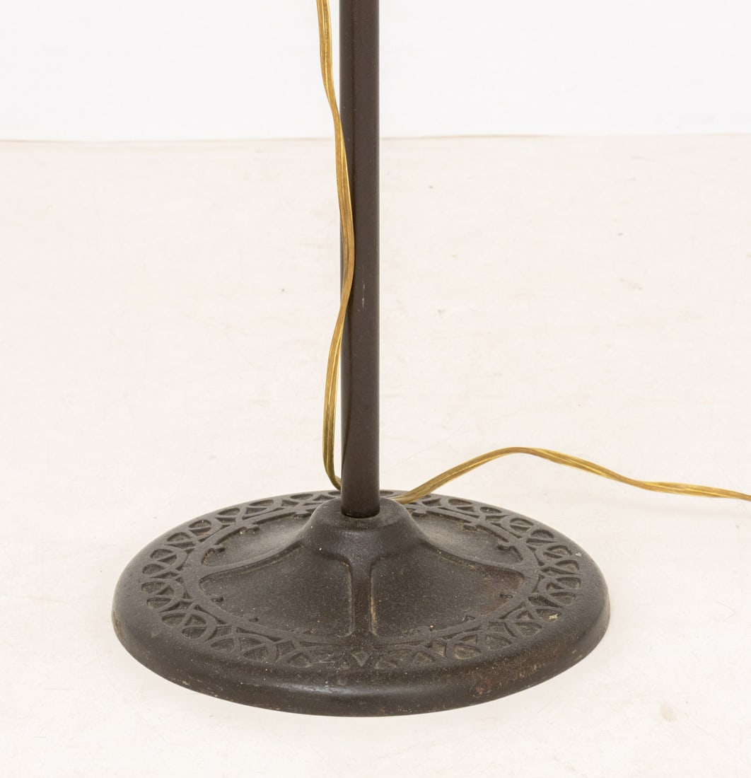 Arts and Crafts Wrought Iron Floor Lamp - 3