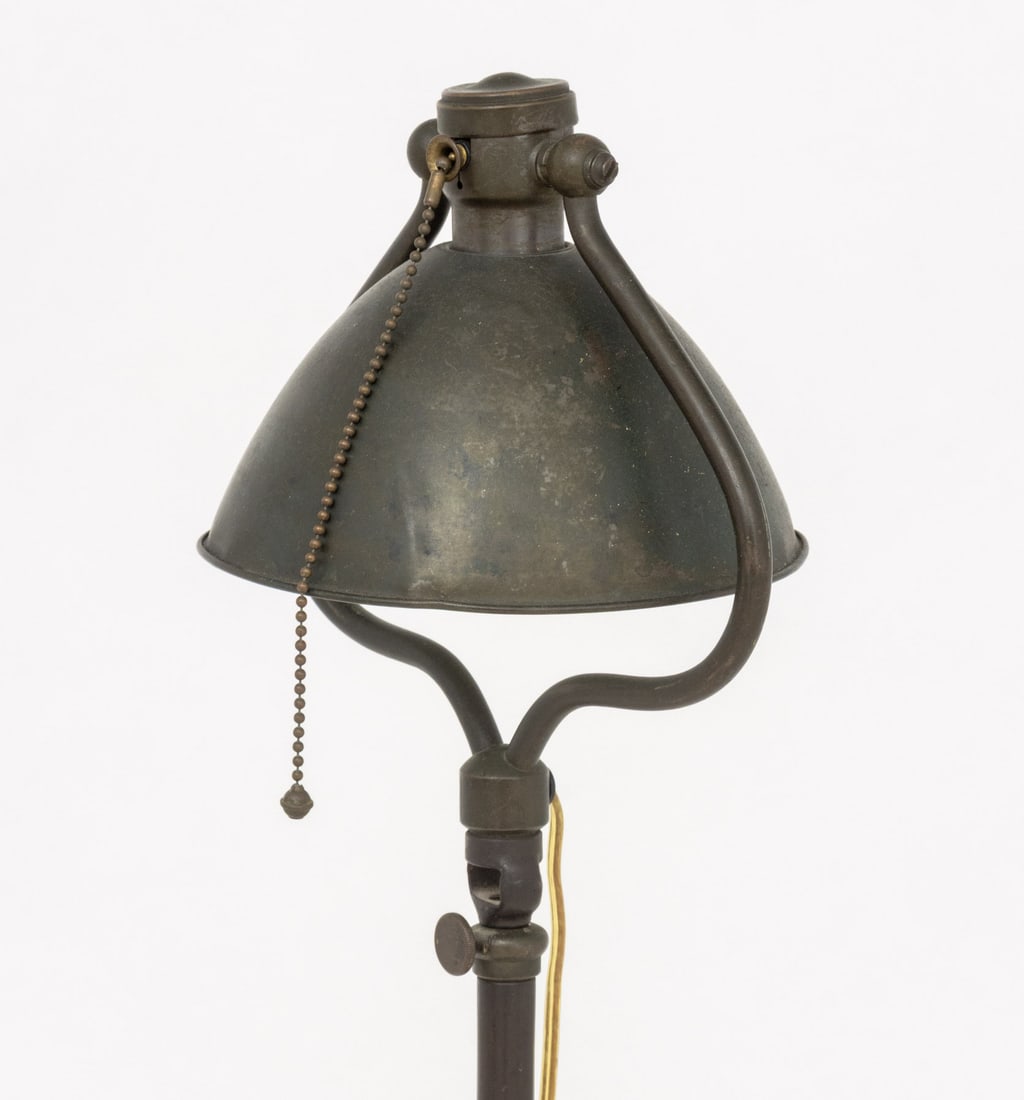 Arts and Crafts Wrought Iron Floor Lamp - 4