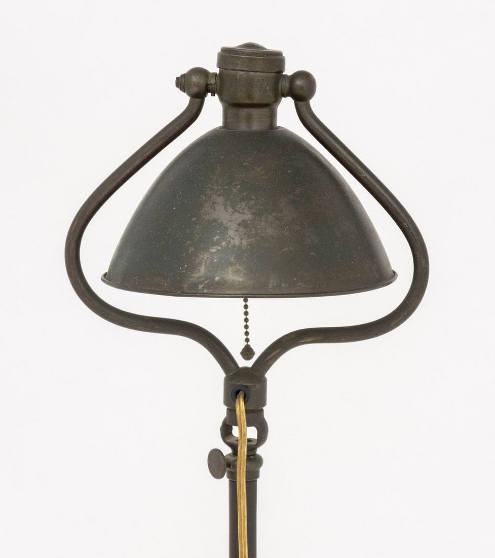 Arts and Crafts Wrought Iron Floor Lamp - 7