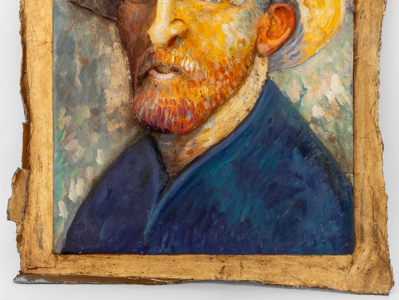 Illegibly Signed "Vincent" Relief Panel, 2010 - 5