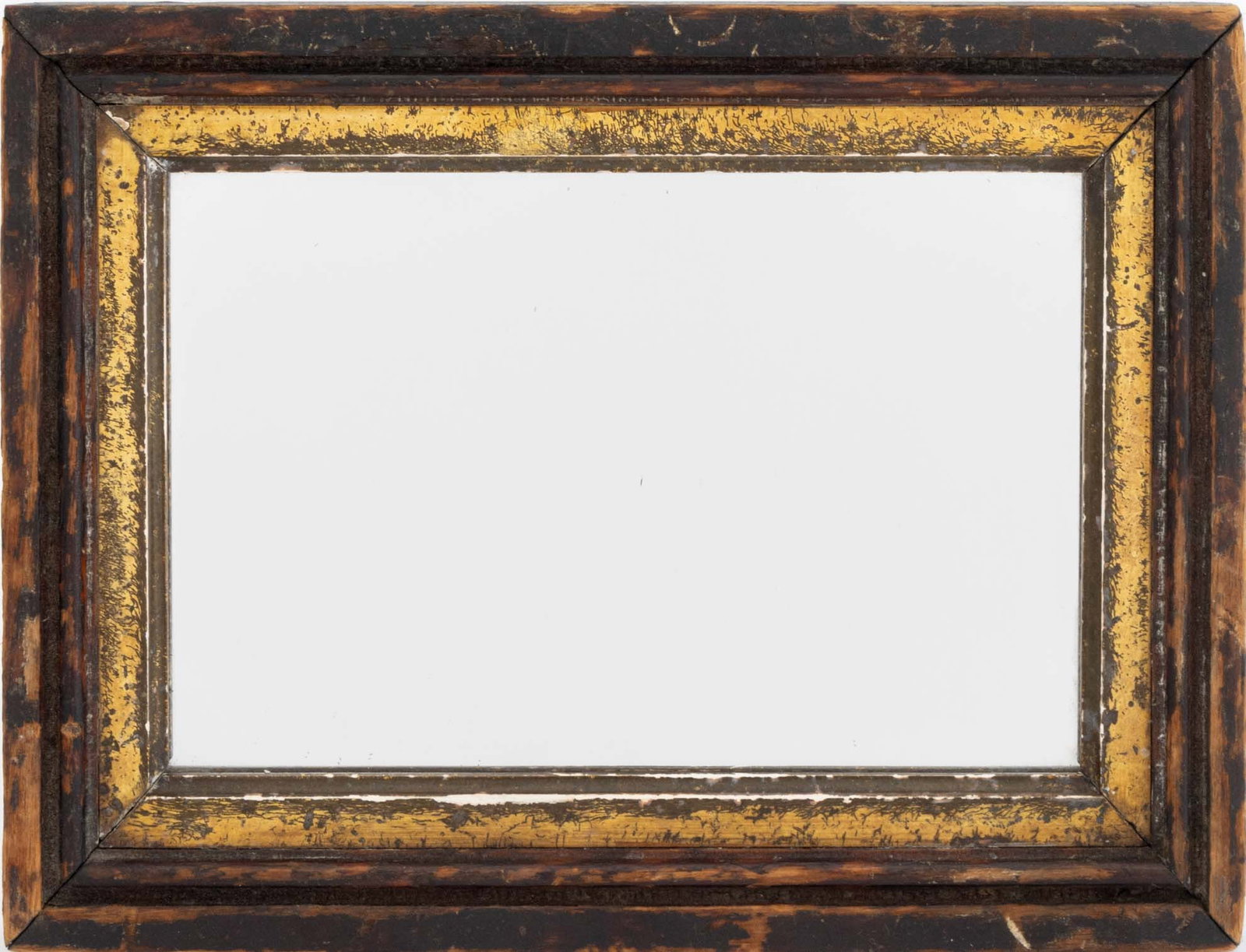 American Ebonized and Giltwood Mirror, 19th C. (1 of 4)