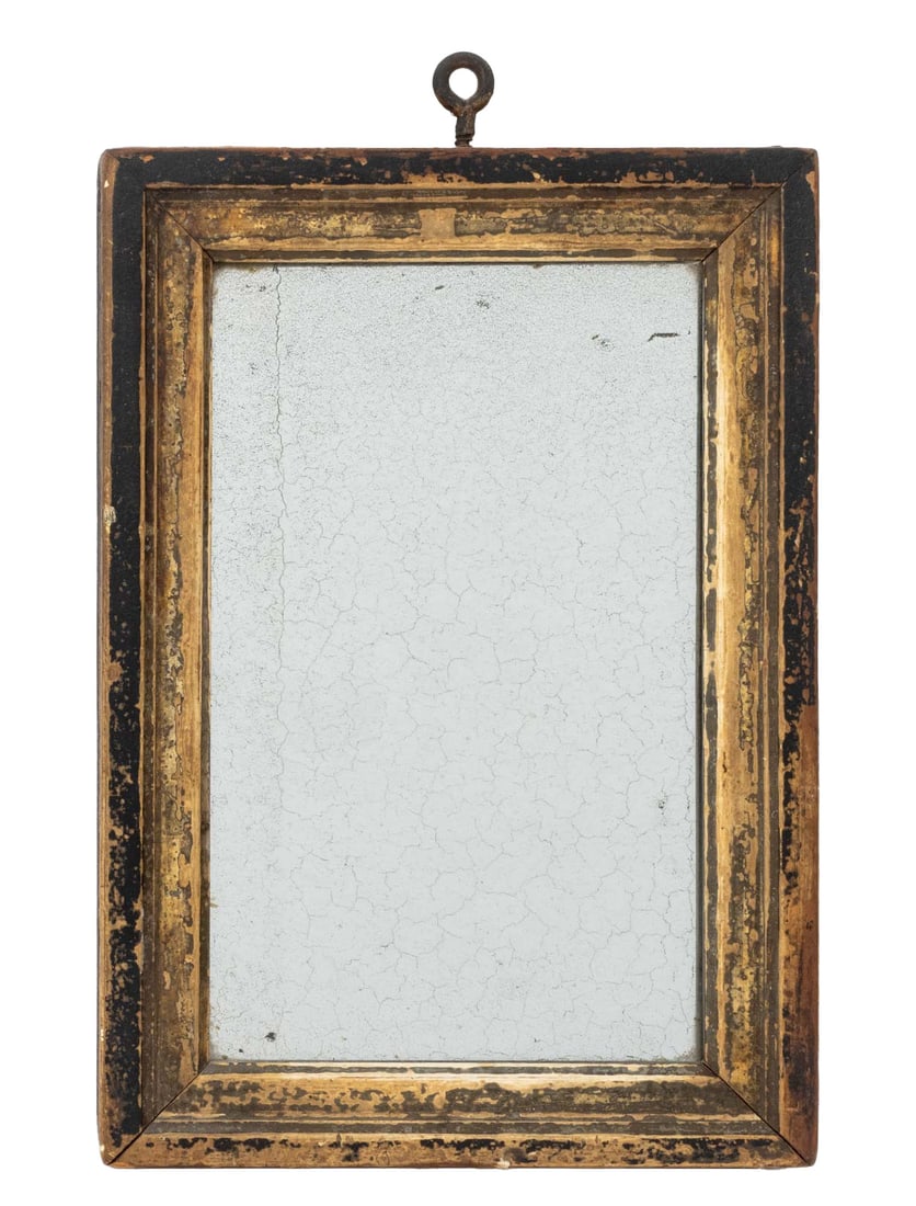 American Empire Ebonized and Giltwood Mirror (1 of 5)