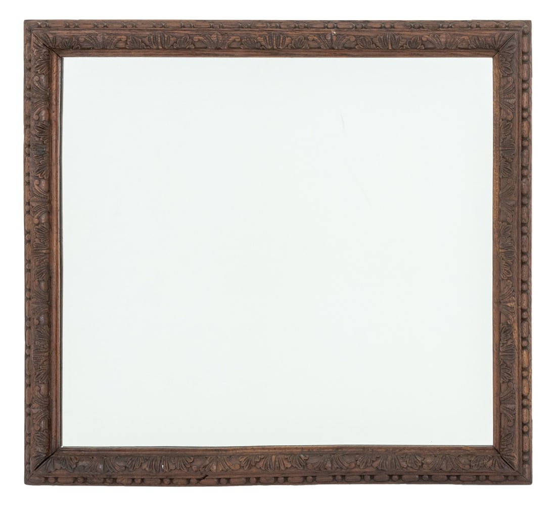Neoclassical Style Carved Wood Framed Mirror (1 of 6)