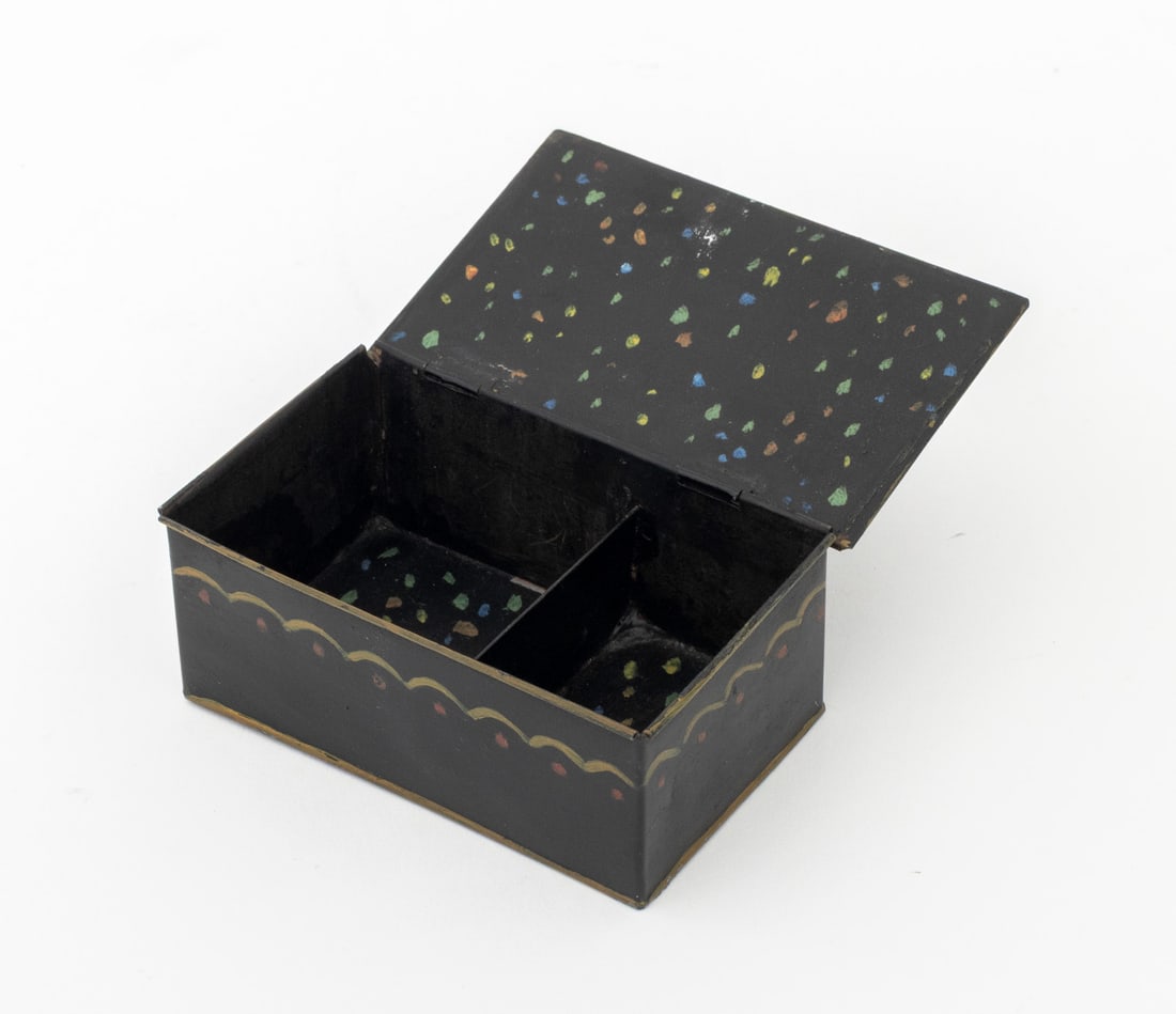 American Painted Toleware Boxes, 19th C., 5 - 12