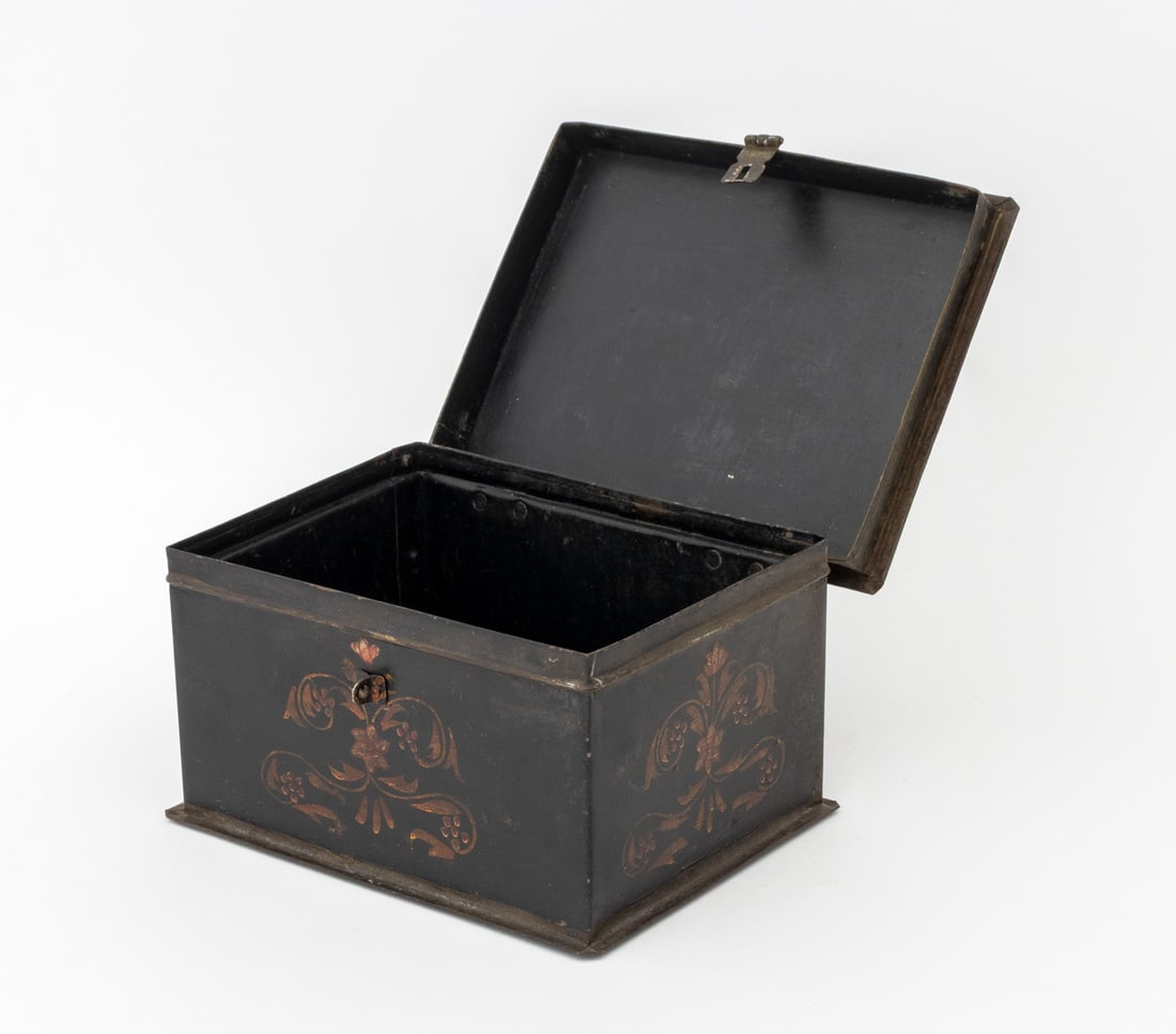 American Painted Toleware Boxes, 19th C., 5 - 5