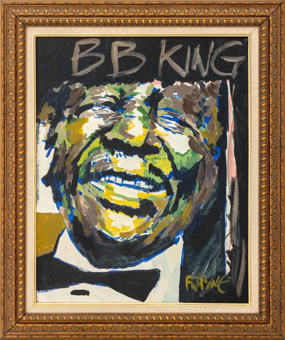 George Frayne "B. B. King" Acrylic on Canvas (1 of 7)