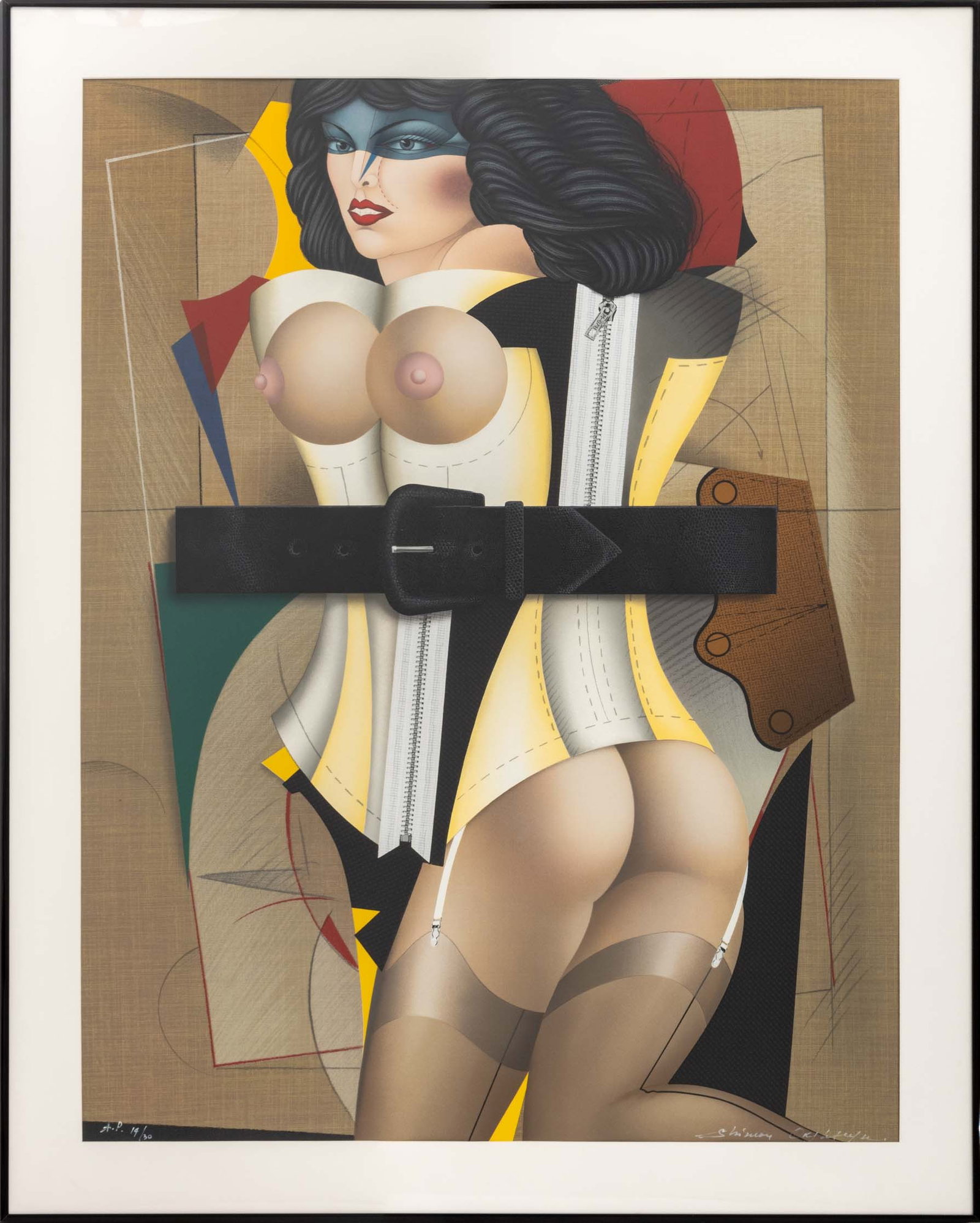 Shimon Okshetyn Zippers & Belt Buckles Serigraph (1 of 10)