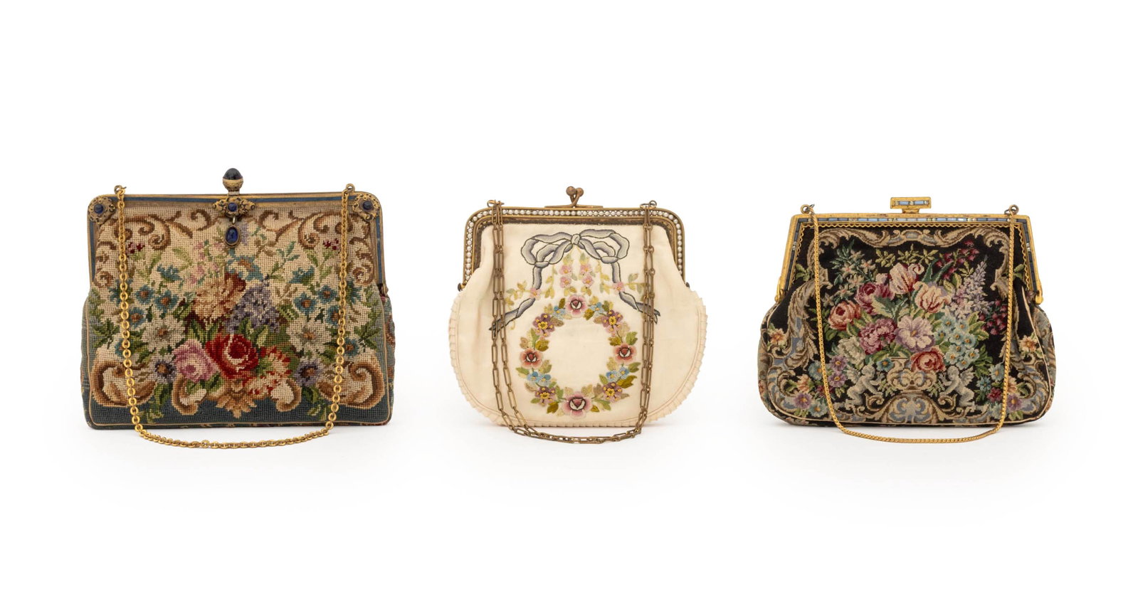 French Embroidered Evening Bags, 3 (1 of 12)