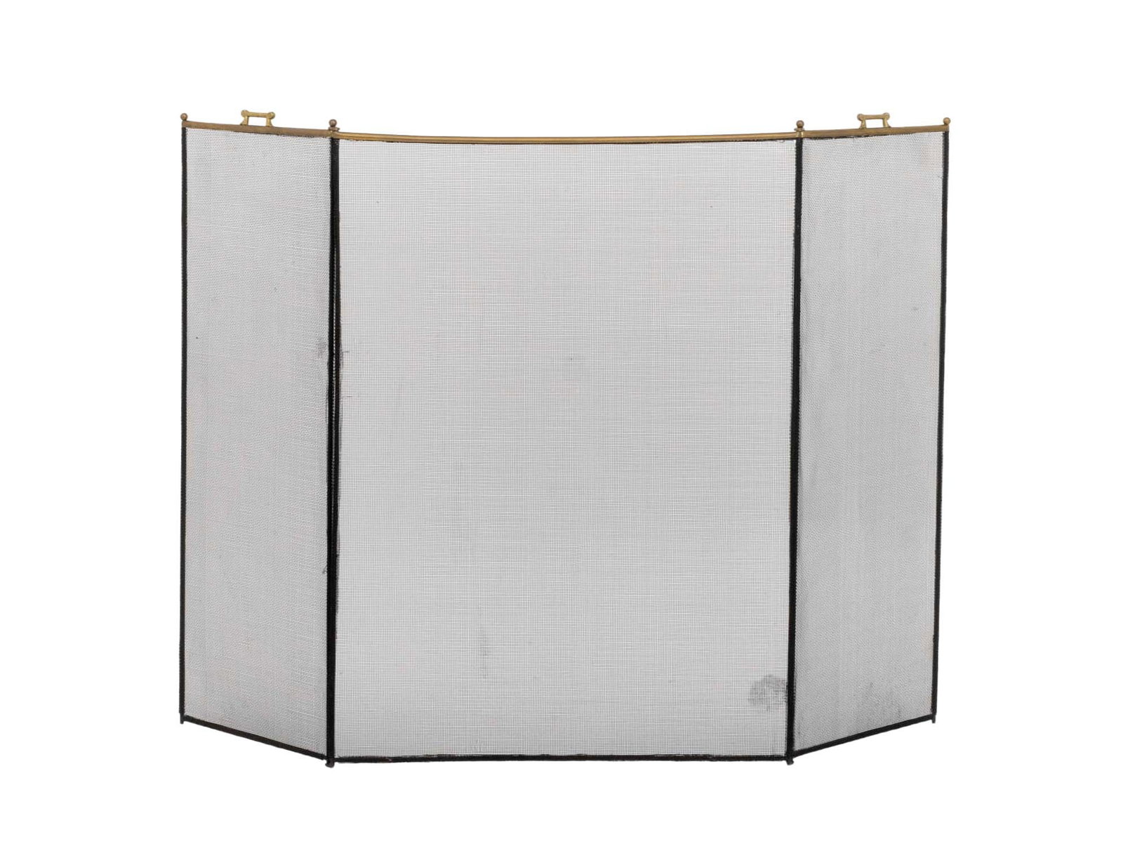 Brass Three-Panel Folding Firescreen (1 of 6)