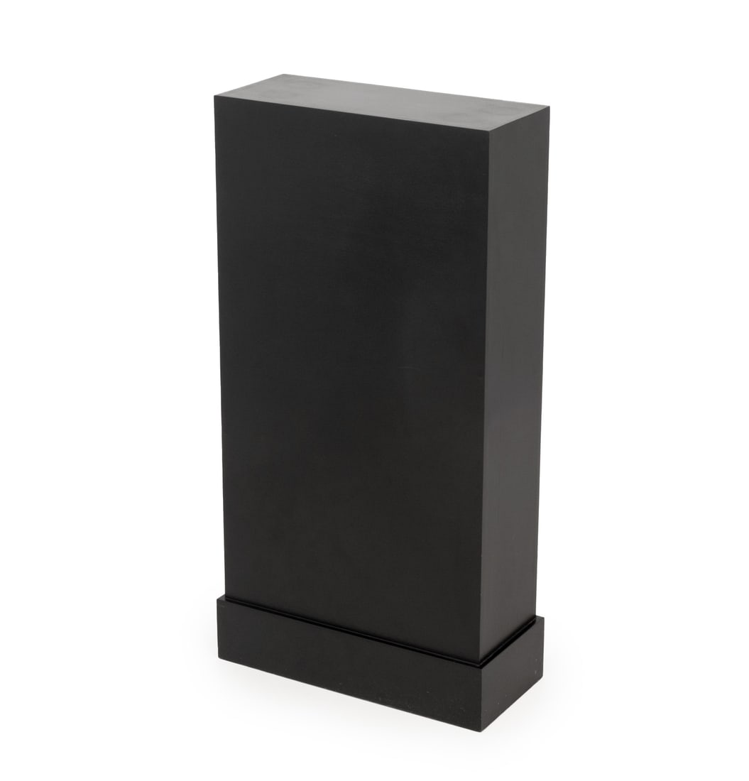 Postmodern Ebonized Pedestal (1 of 5)