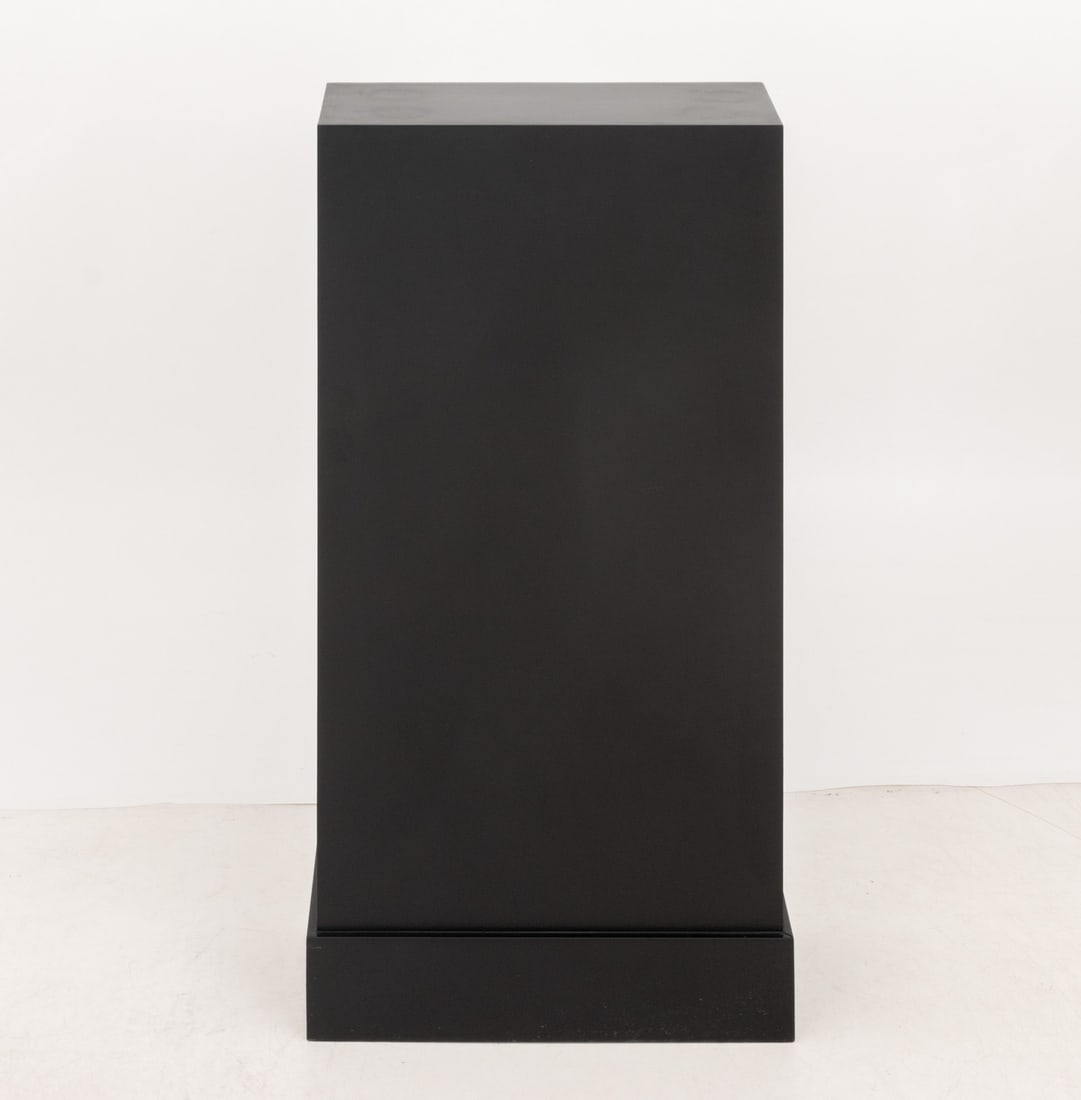 Postmodern Ebonized Pedestal - 2