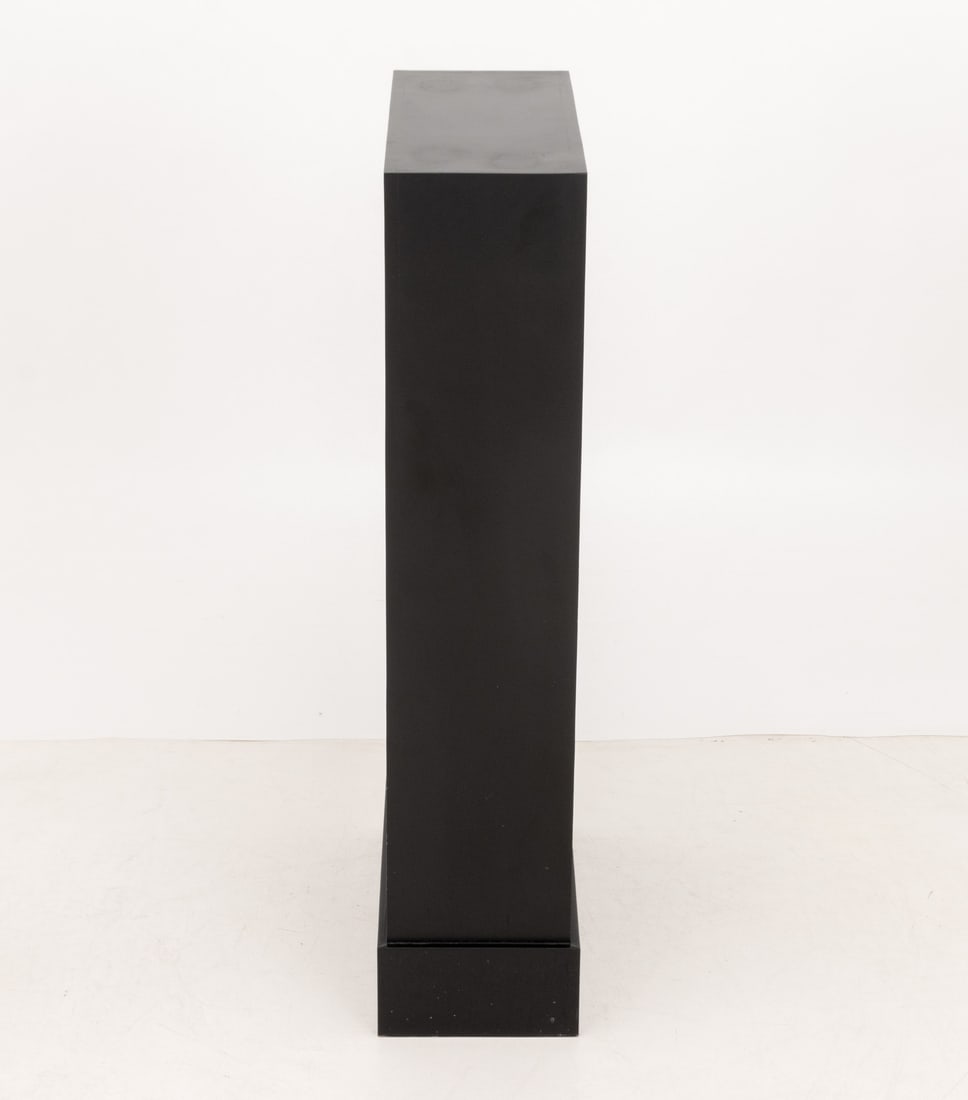 Postmodern Ebonized Pedestal - 3
