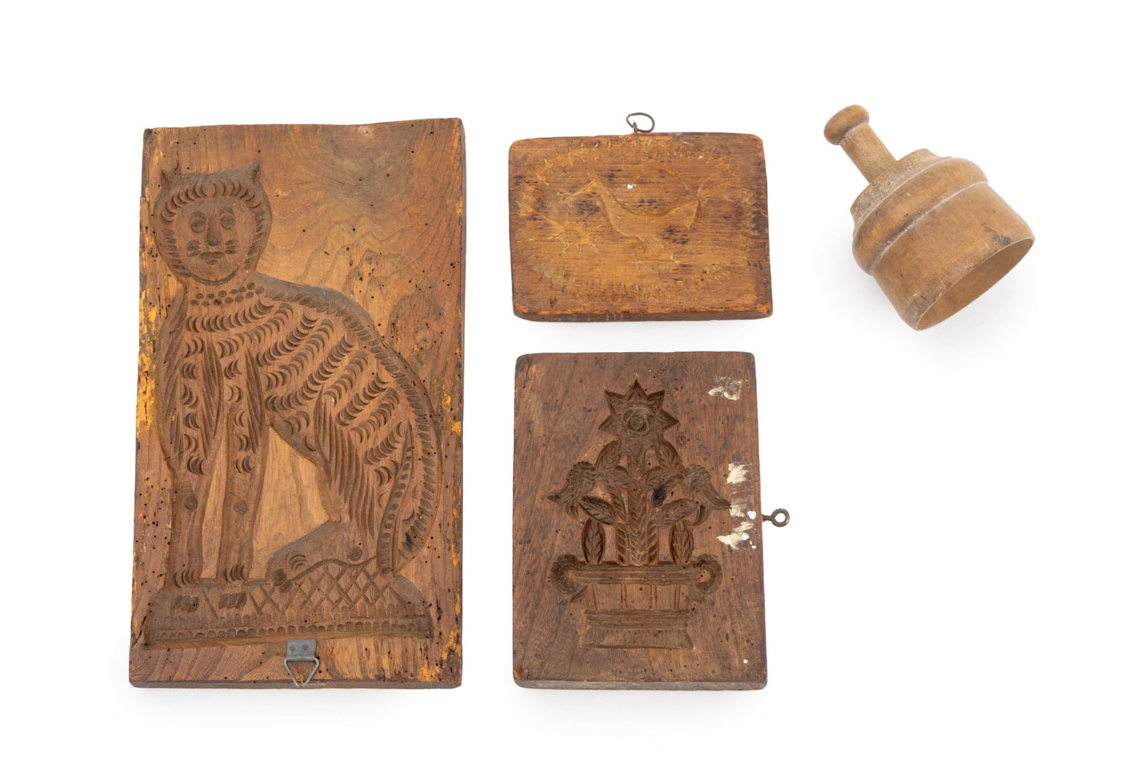 American Carved Wood Cooking Molds, 4 (1 of 12)