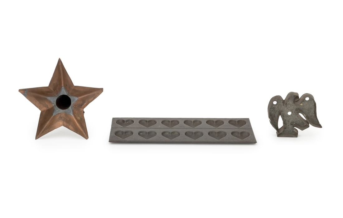 American Star, Eagle, and Hearts Molds, 3 (1 of 11)