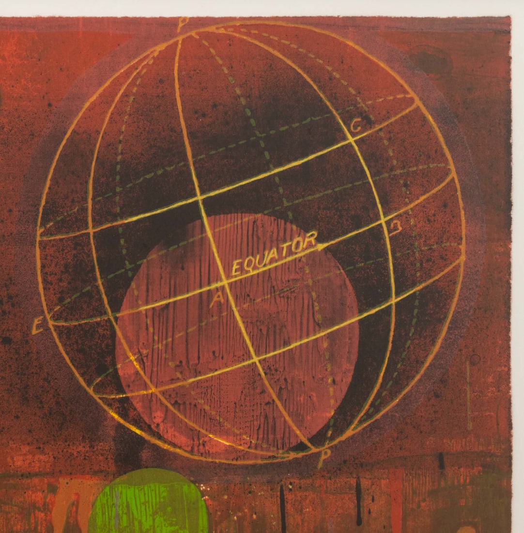 Larry Brown Abstract Composition Monoprints, 2 - 13