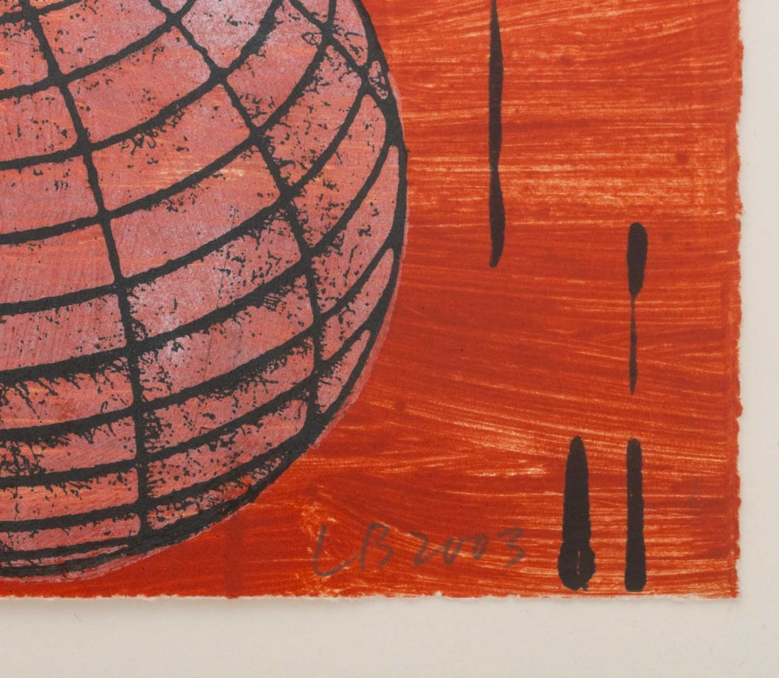 Larry Brown Abstract Composition Monoprints, 2 - 8